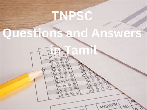 TNPSC Questions And Answers In Tamil TAMIL TO ENGLISH