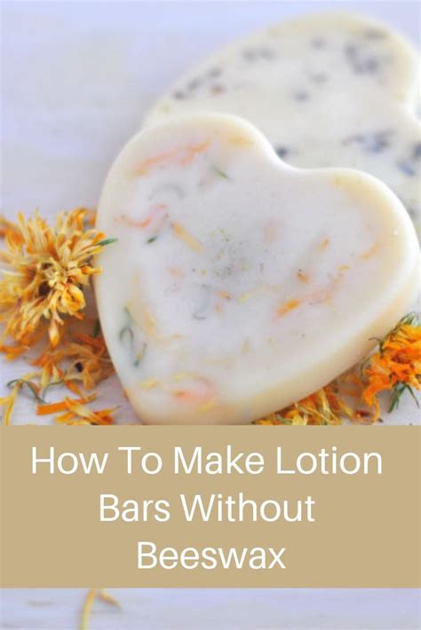 How To Make Lotion Bars Without Beeswax Lotion Bars Recipe Lotion