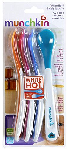 Munchkin White Hot Infant Safety Spoons Assorted Colors 12 Count 3