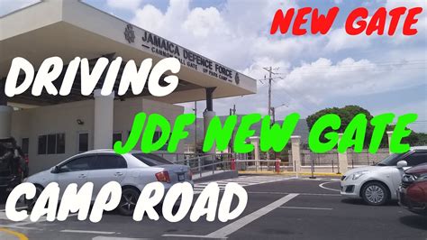 Driving To The New Jdf Cannon Ball Gate Camp Road South Camp Road