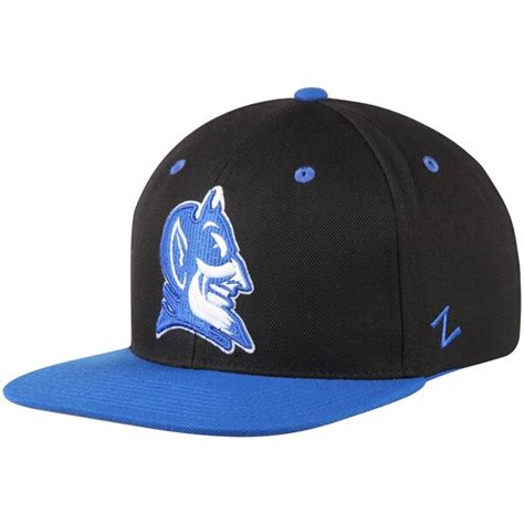Duke Blue Devils Zephyr Z11 Snapback Adjustable Hat Blackroyal