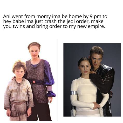 I do not fear the dark side as you do+ : r/PrequelMemes