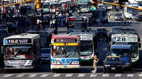 Paro de colectivos en el AMBA qué líneas no funcionan