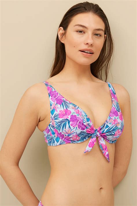 Ellos Bikini bh Anine Blå Bikiniöverdelar Ellos se