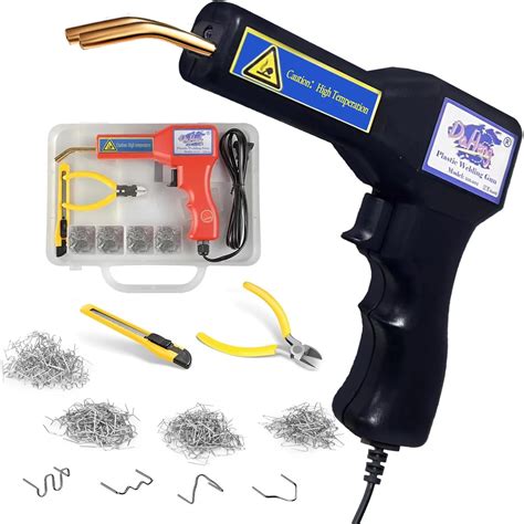 Plastic Welder Plastic Soldering Kit Hot Stapler Kit Hot Pegs Staples Plastic Solder