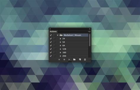 mosaic photo effect action masterbundles
