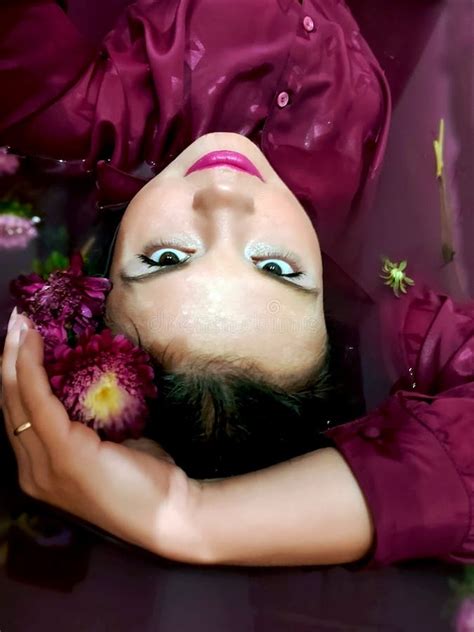 Naked Body S Woman With Petals Stock Image Image Of Erotic Modelling