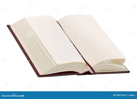 Livro Em Branco Aberto Foto De Stock Imagem De Fundo 22421246