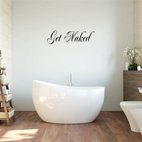 Get Naked Wall Decal Kroger