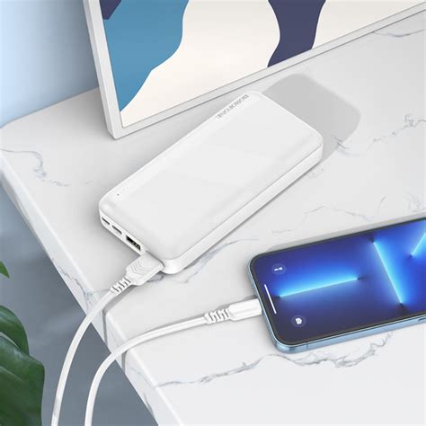 УМБ (павербанк) Power bank Borofone BJ27A 20000mAh белый – низкие цены ...
