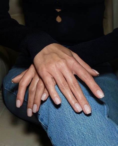 The Naked Manicure Nail Colour Ideas The Latest Minimalist Nail Trend Chic Style Collective