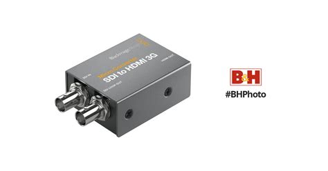 Blackmagic Design Micro Converter Sdi To Hdmi G Convcmic Sh G