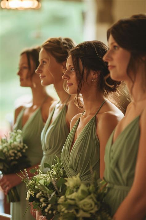 42 Sage Green Bridesmaid Dresses for an Earthy Wedding Palette
