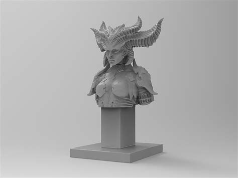 Artstation Lilith Diablo 4 Bust Resources