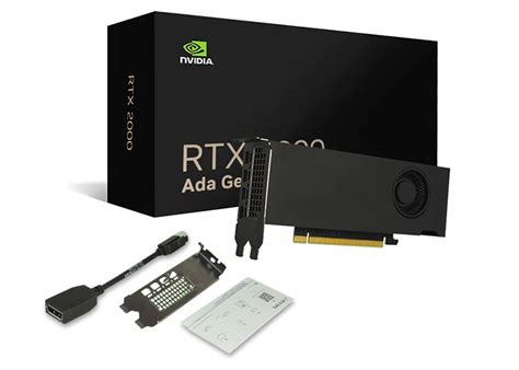 NVIDIA RTX 2000 Ada Generation 16GB Compact Workstation GPU — KIT-PRO (1PK) (NV-RTX2000A-KIT-PRO-1PK)