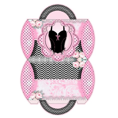 Caixinha para Festa Chá de Lingerie Elo Produtos Especiais