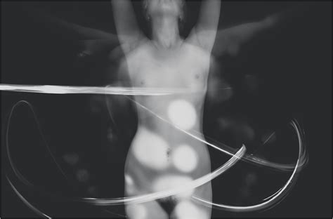 Experimental Nude Photography Projection Scapes Velvet Thyme
