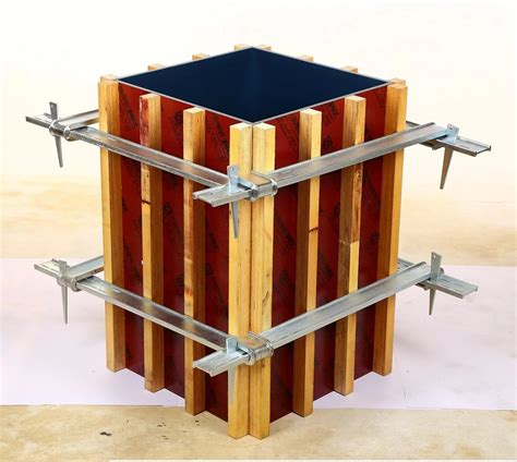 Cost Efficient Concrete Column Forms For Square Or Rectangular Concrete