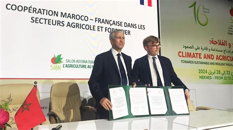 Maroc France Signature Dune Feuille De Route De Partenariat Dans Les