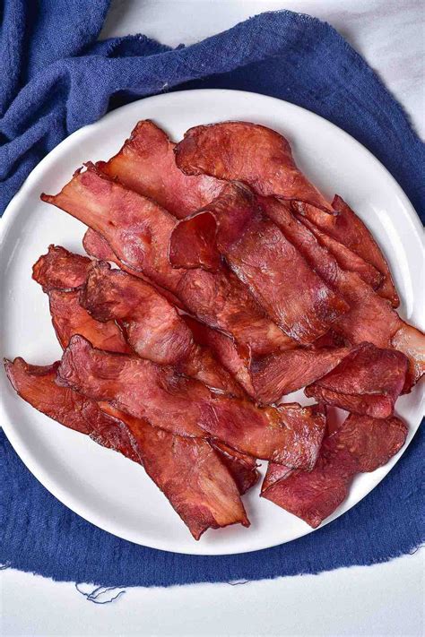 5 Minute Air Fryer Turkey Bacon Truly Crispy The Big Mans World
