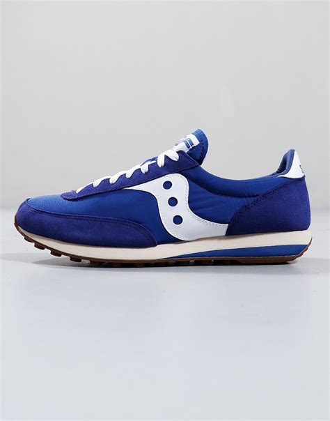 Saucony Trainer 80 Royal/White - Terraces Menswear