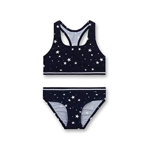 Sanetta M Dchen Bikini Badebekleidungsset Blau Blueprint Dessous Planet De