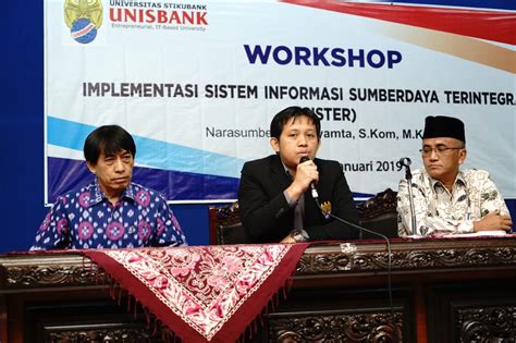 Pelatihan Sistem Informasi Sumberdaya Terintegrasi Sister Bagi Dosen