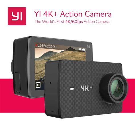 Yi 4k+(plus) Action Camera International Edition First 4k/60fps Amba H2 ...