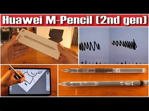 Huawei M-Pencil (2nd Gen) unboxing and showcase - YouTube
