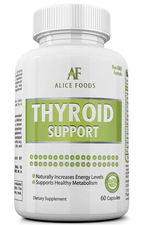 Thyroid Support Supplement with Iodine 30 Days Supply – Alice Foods