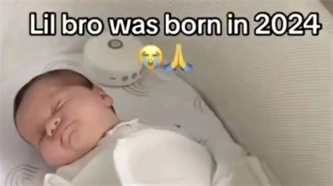 Lil Bro Was Born In 2024 | Know Your Meme