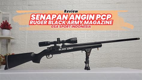 Senapan Angin Pcp Ruger Black Army Magazine Senapan Pcp Terbaik