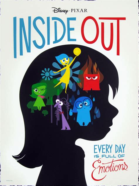 Stacey Aoyama Disney Posters Inside Out Emotions Emotions Posters