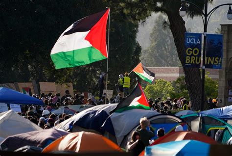 Inside Ucla Protest How Counter Attack Then Police Shut It Down