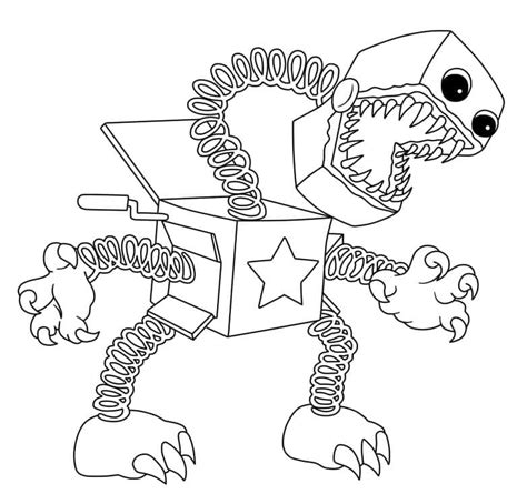 Tô Màu Boxy Boo Tranh Tô Màu Cho Bé
