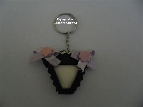 CHAVEIRO SUTIEN CALCINHA Chá de Lingerie Elo7