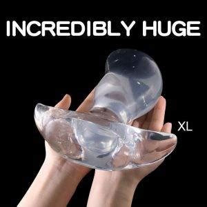 Plug Anal Macio Jelly Buttplug Tamanhos Chastity
