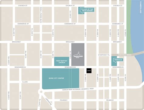 Nashville Parking Garages | Dandk Organizer