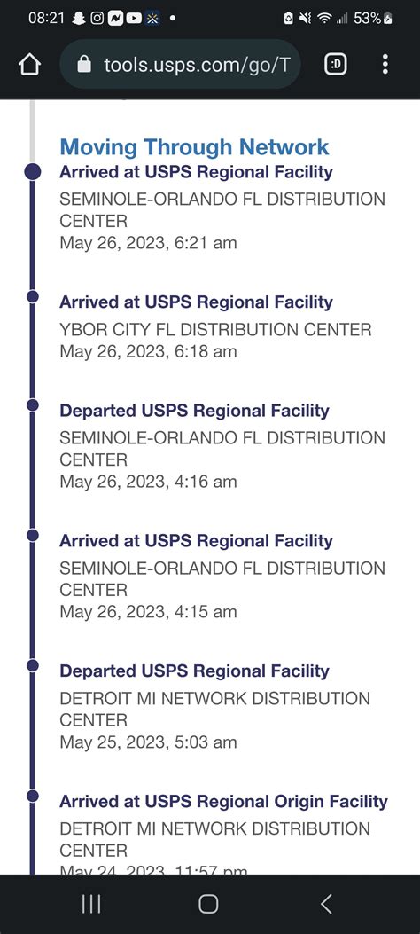 Tech support explain how the usps traxking website really works 8