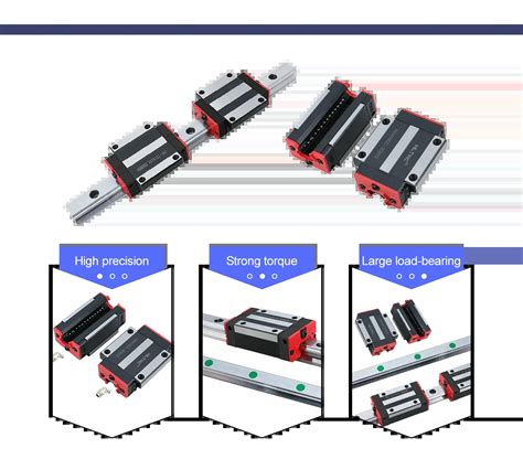 Linear Rail HGR15-20-25 Square Linear Guide Rail CNC Engraver Kit