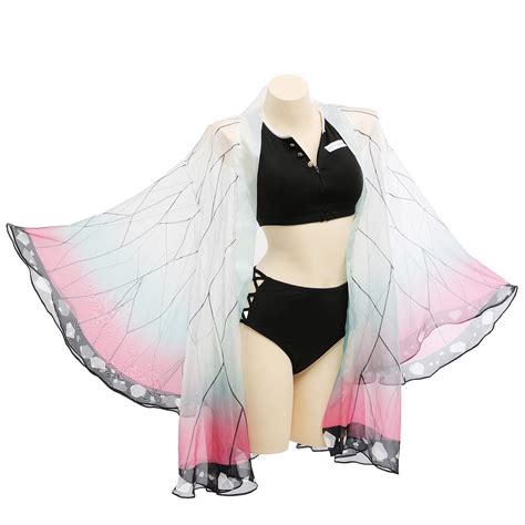 Women Two Piece Beach Swimsuit Bikini Set Split V Neck Swimwear Tankini Bathing Suit With Sheer