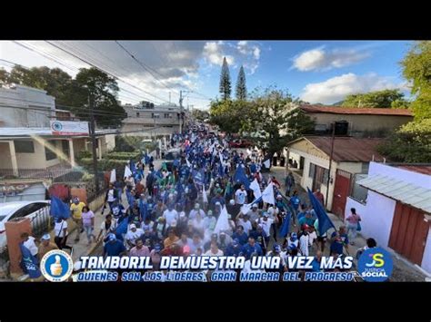 Gigantesca Marcha Aliados Prm Justicia Social En Tamboril Queda