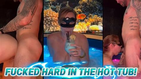 Hot Tub Fuckfest She Begged For It Hard And Wet Whirpool Pornhub