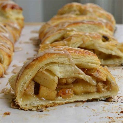 Apple Strudel With Easy Puff Pastry Small Town Woman