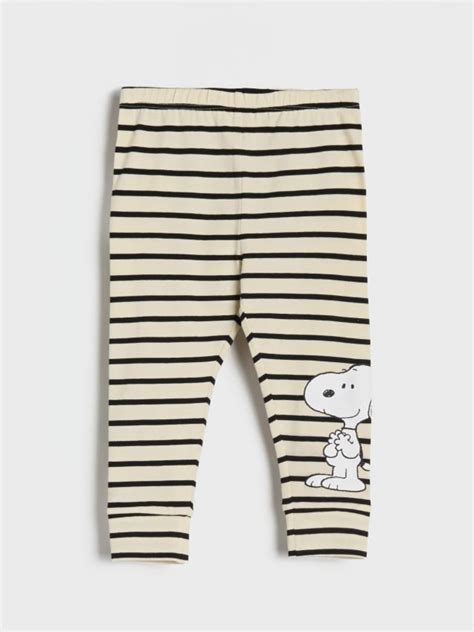 Leggings Snoopy Colore Nude SINSAY 997BY 02X