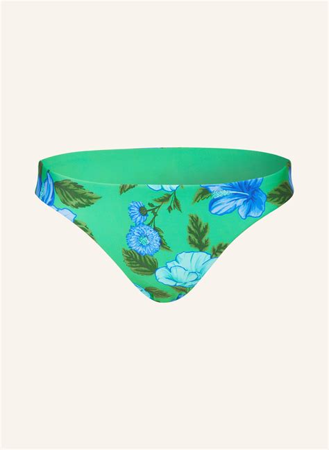 Seafolly Basic Bikini Hose Garden Party Zum Wenden In Gr N Blau T Rkis