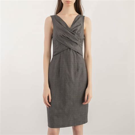 Платье Christian Dior серое, - купить за 13500 ₽ | SFS