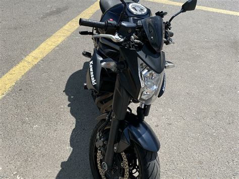 Купить б у Kawasaki ER 6n инжектор 6 передач в Мытищах чёрный naked bike 2012 года на Авто ру