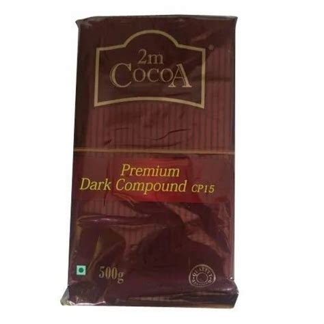 2m Cocoa Premium Dark Compound Chocolate Packaging Size 500 G At Rs