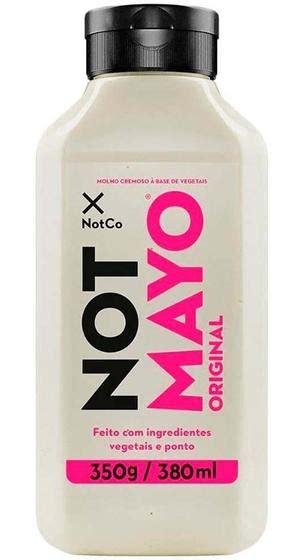 Not Mayo Original Molho G Vegano Zero Gluten Not Co Maionese